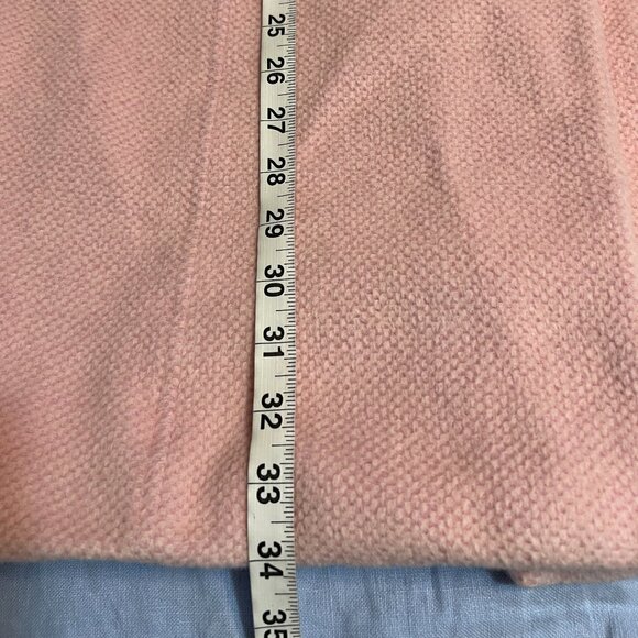 Luxe Arden B. Women's Pea Coat Double Breasted Pink Wool Blend Size Medium - Picture 7 of 11